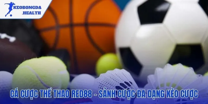 Sảnh cược thể thao RED88 với hàng ngàn kèo đấu mỗi ngày